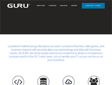 Tablet Screenshot of guruconsult.com